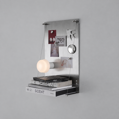 Magnetic Stainless Steel Wall Organizer