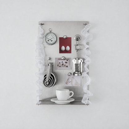 Magnetic Stainless Steel Wall Organizer