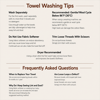 Blue Garden 40s Combed Cotton Hotel Towel Gift Set (4-Piece)