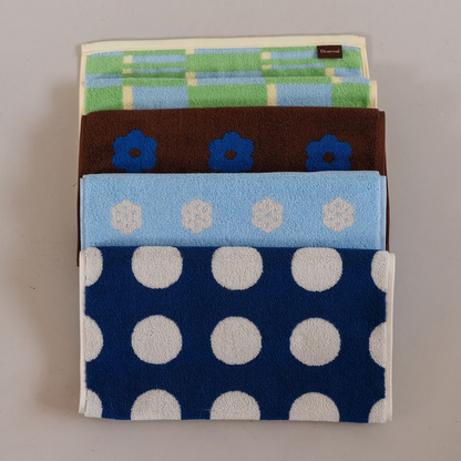 Blue Garden 40s Combed Cotton Hotel Towel Gift Set (4-Piece)