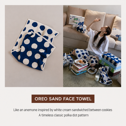Blue Garden 40s Combed Cotton Hotel Towel Gift Set (4-Piece)