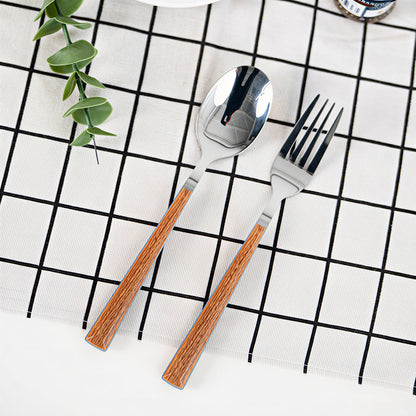 Raen Wood Handle Flatware