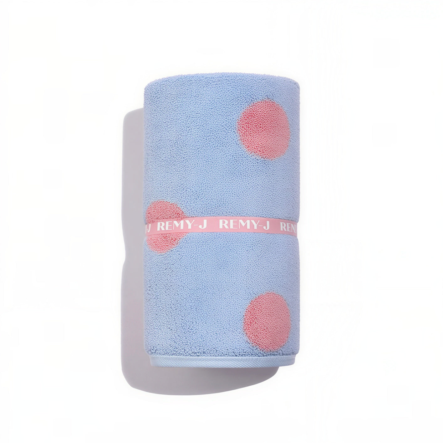 Dot Cotton Candy Modal Tencel Banded Towel Set (5-Piece)