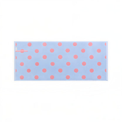 Dot Cotton Candy Modal Tencel Banded Towel Set (5-Piece)