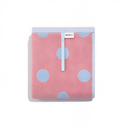 Dot Cotton Candy Modal Tencel Banded Towel Set (5-Piece)