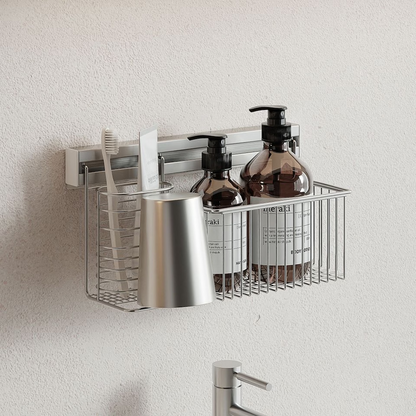 Modular Wall Rail Storage Organizer