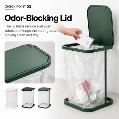 Freestanding Recycling Bin