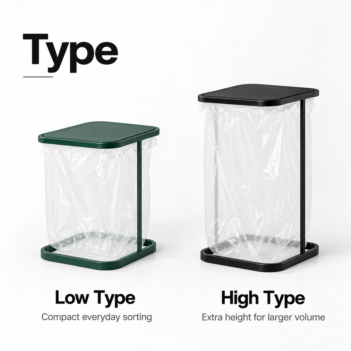 Freestanding Recycling Bin