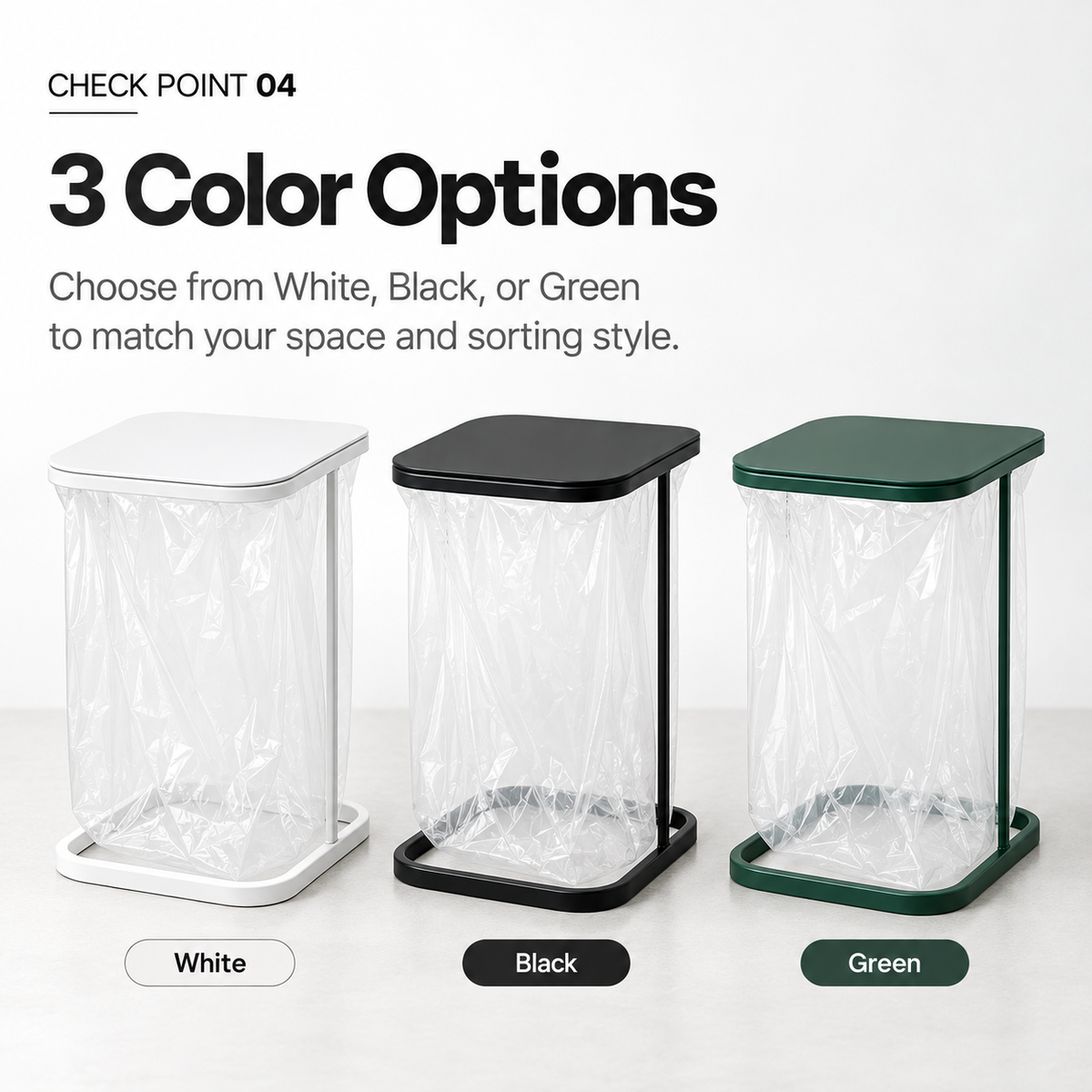 Freestanding Recycling Bin