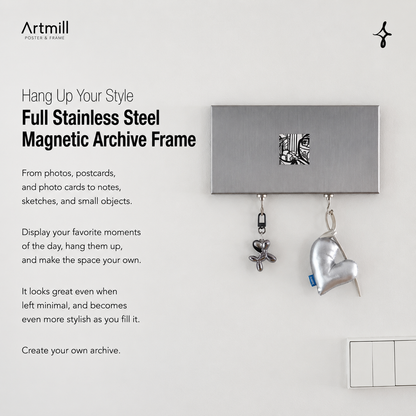 Stainless Steel Magnetic Archive Frame