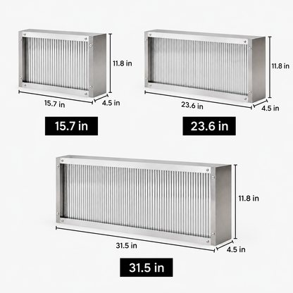 SUS304 Stainless Steel Island Partition