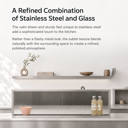 SUS304 Stainless Steel Island Partition