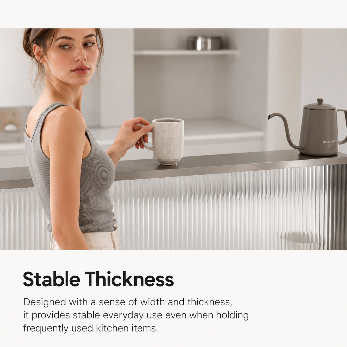 SUS304 Stainless Steel Island Partition