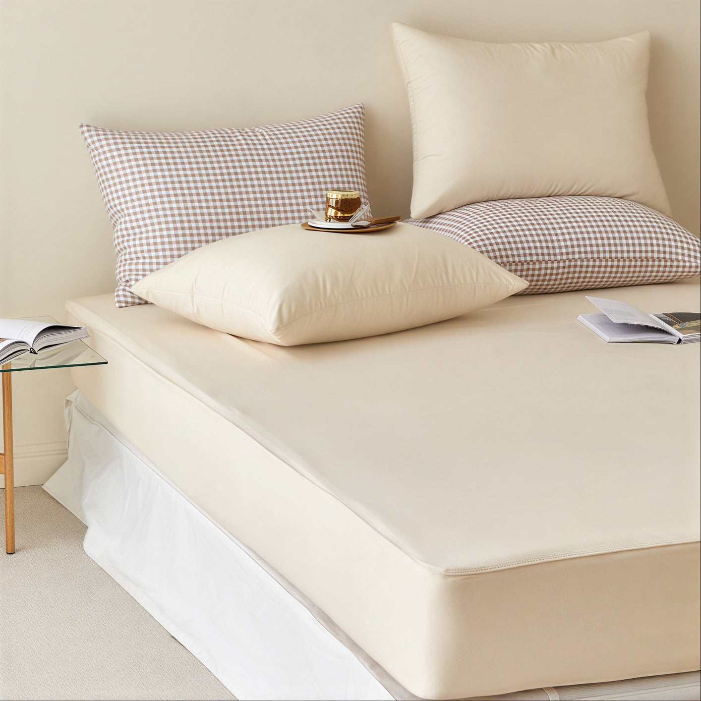 Stay Dust-Free Mattress Fitted Sheet - lifestyle