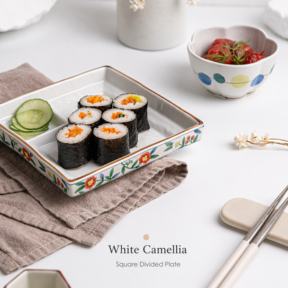 Square Divided Sushi Plate