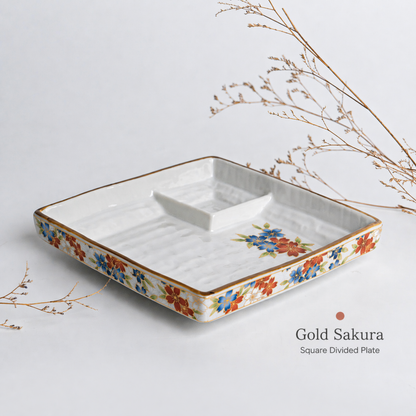 Square Divided Sushi Plate