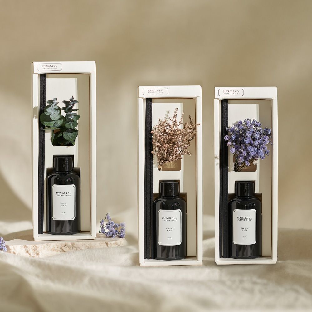 Preserved Flower Diffuser Set