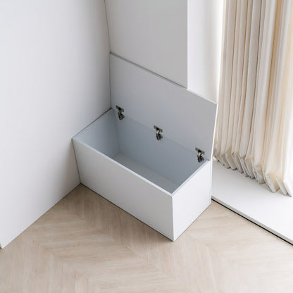 Minimalist Storage Bench Stool
