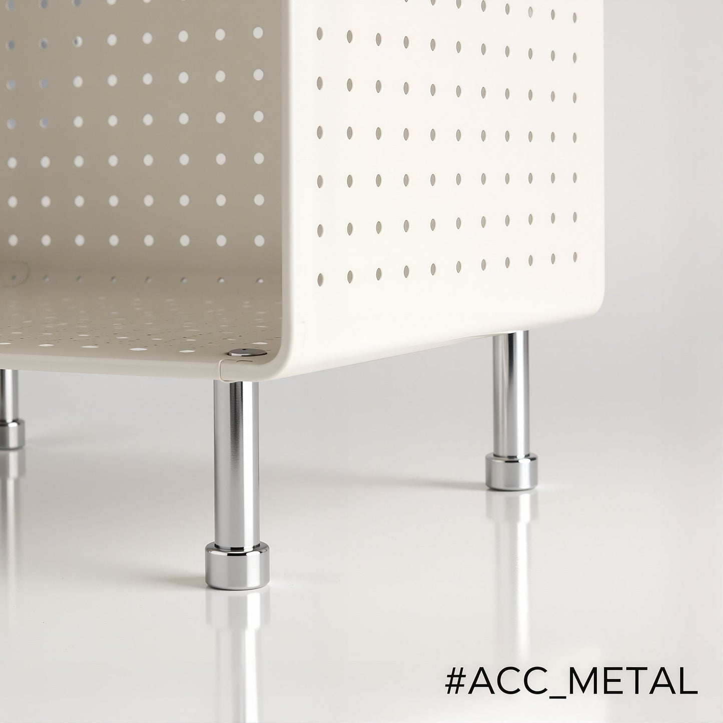 Pegboard Cable-Hiding Storage Cube