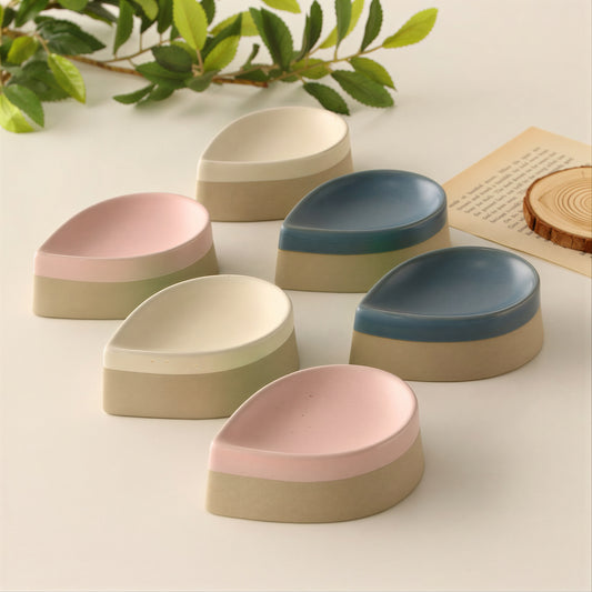 Droplet Pedestal Side Dish Plate