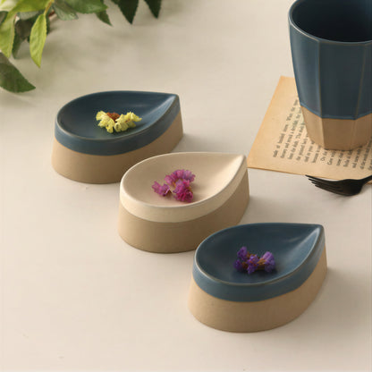 Droplet Pedestal Side Dish Plate