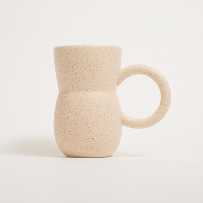 Soil Series Earthen Clay Tall Mug - close up