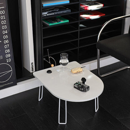 Soft Edge Folding Low Table - detail view