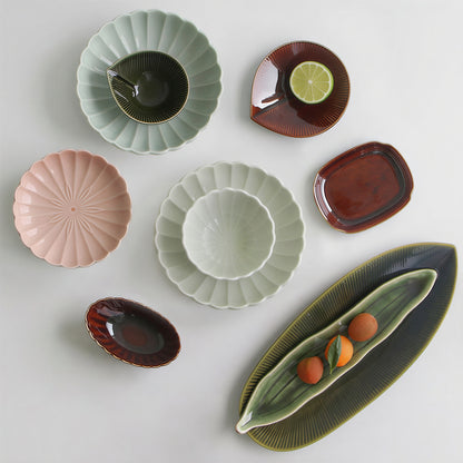 Kasanoha Long Leaf Plate
