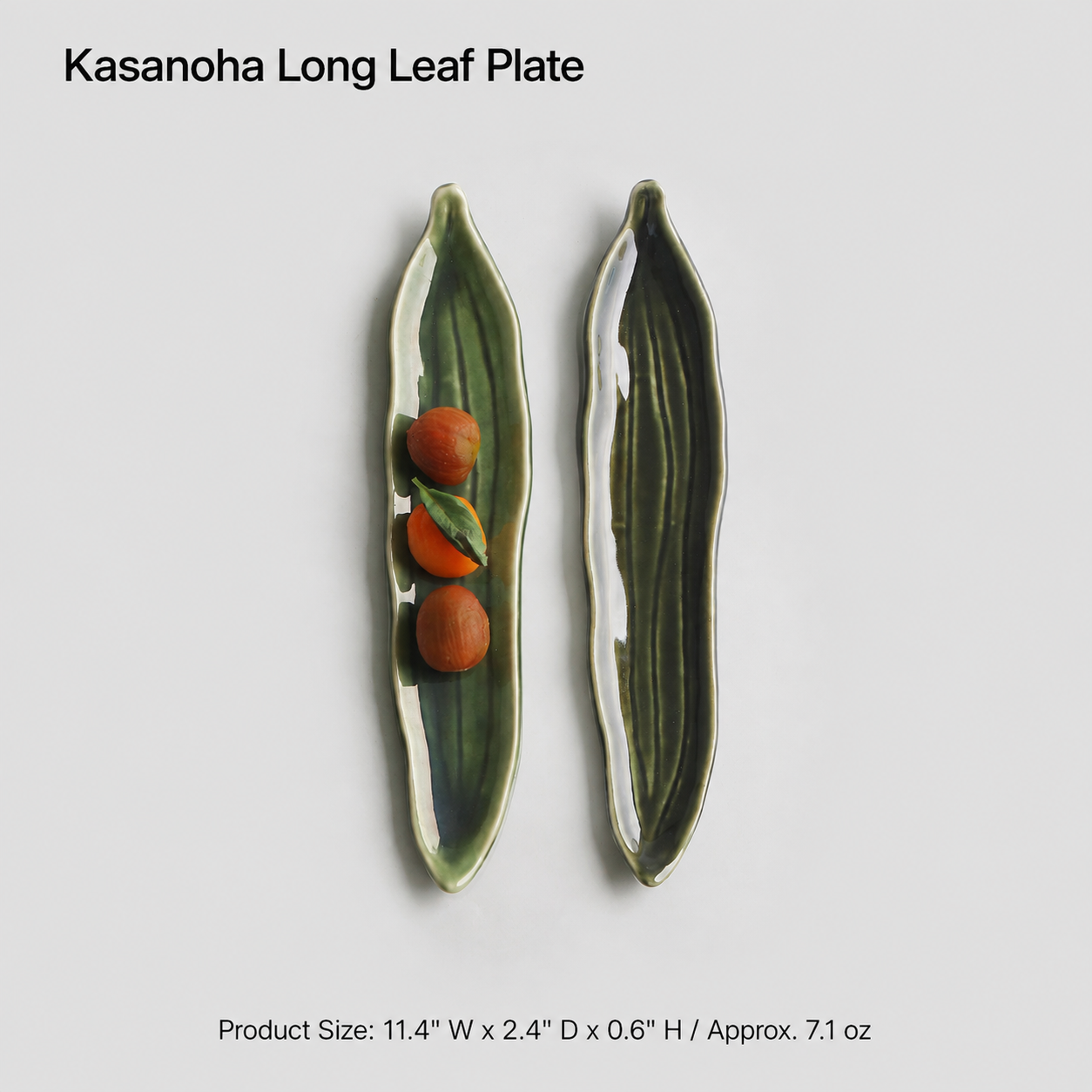 Kasanoha Long Leaf Plate