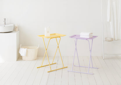 Foldable Steel Side Table