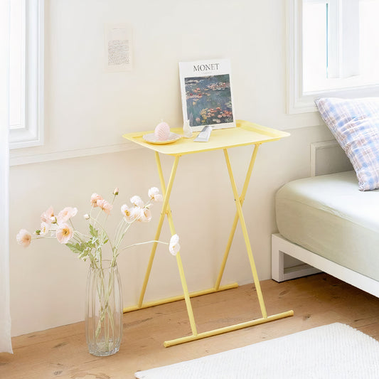 Foldable Steel Side Table