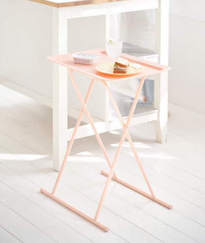 Foldable Steel Side Table