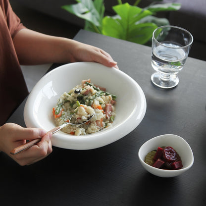 Pebble 4-Piece Pasta & Ramekin Bowl Set