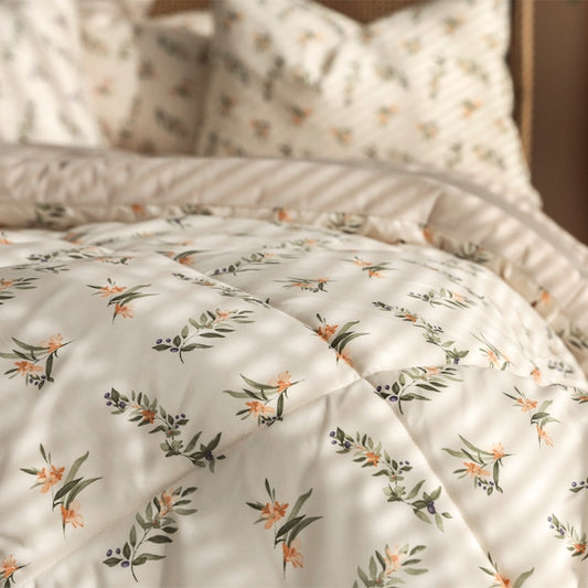 Bebe Flower Cozy Comforter & Pillow Set