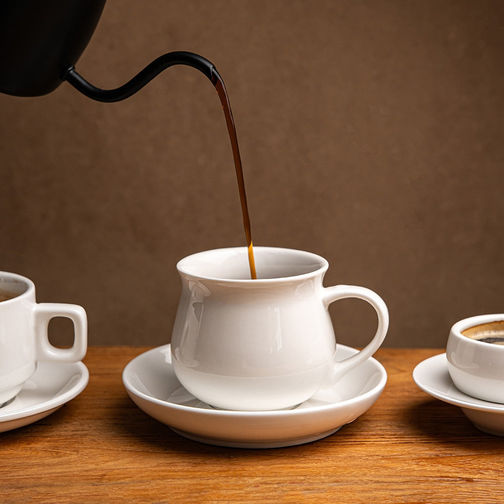 Hangari Ceramic Mug & Saucer Set