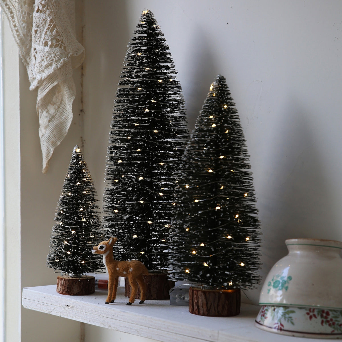 Mini Christmas Tree Set of 3