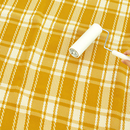 Check Knit Blanket