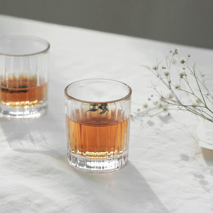 Retro Stripe Soju Shot Glass