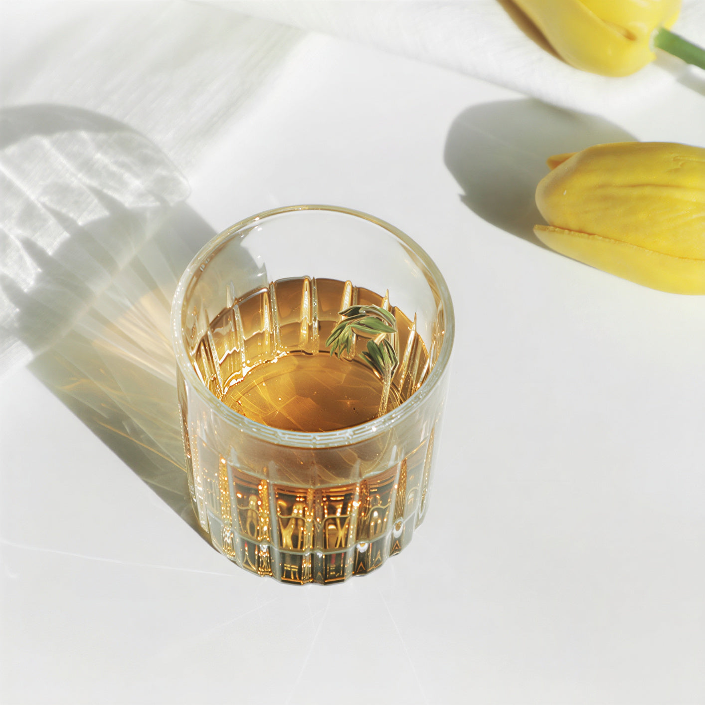 Retro Stripe Soju Shot Glass