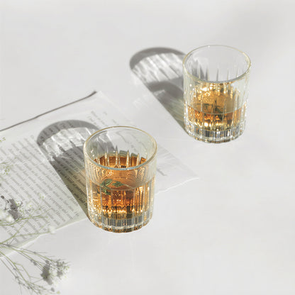 Retro Stripe Soju Shot Glass