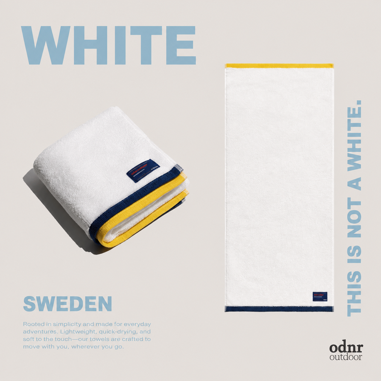ODNR World Series Premium Hotel Towel Set (6-Piece)