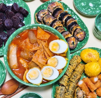 Retro Korean Noodle Bowl - lifestyle