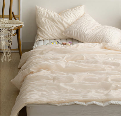 Cool Ripple Seersucker Quilt Comforter