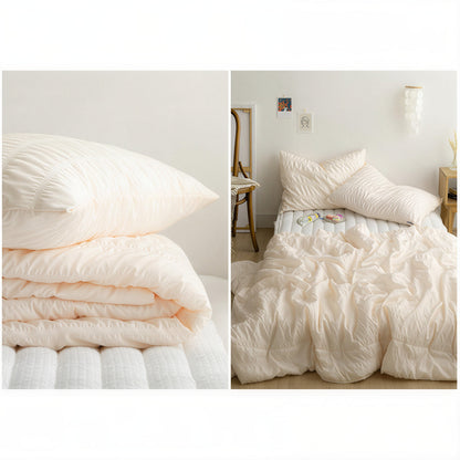 Cool Ripple Seersucker Quilt Comforter