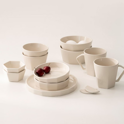 Raum Dinnerware Set for 2 (13-Piece)