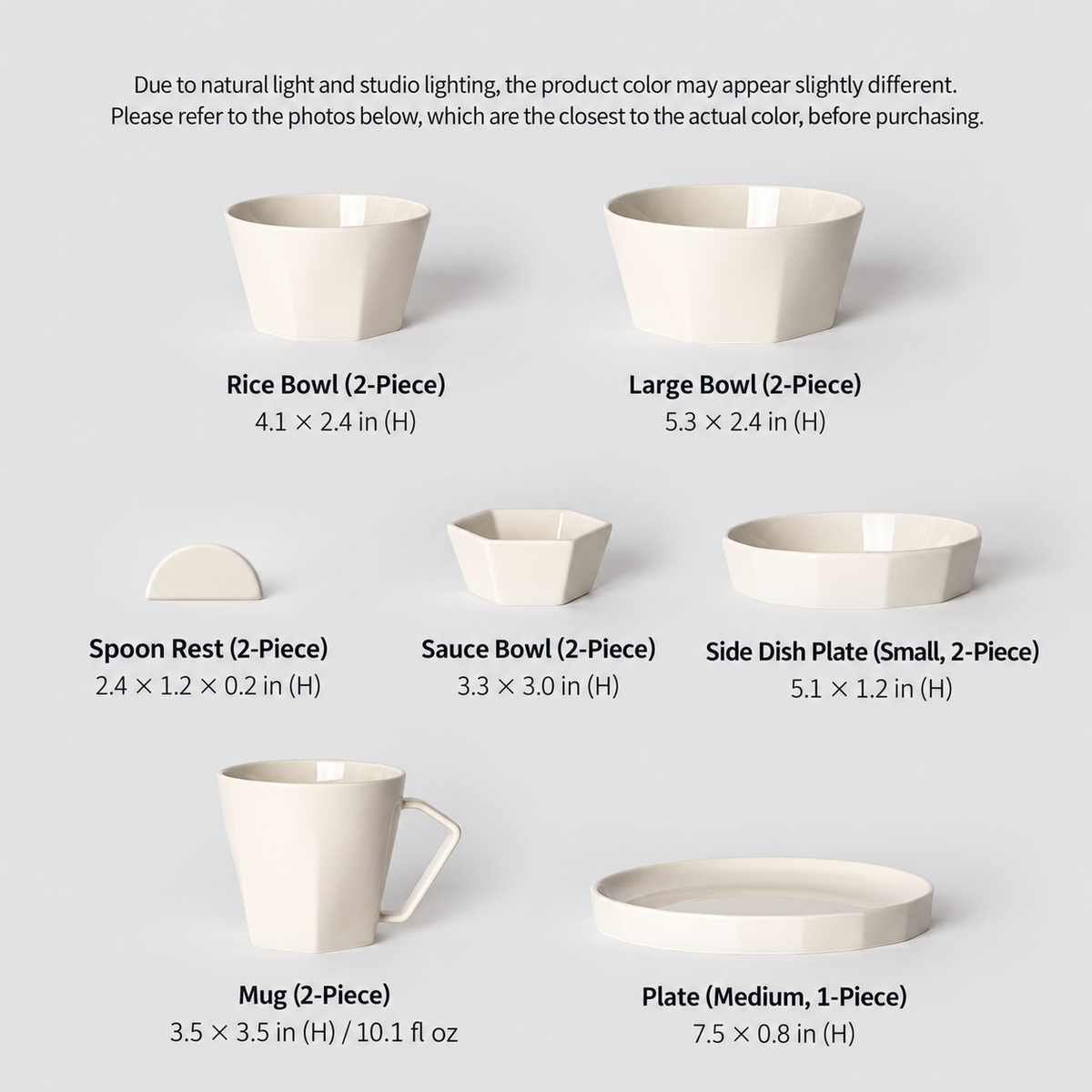 Raum Dinnerware Set for 2 (13-Piece)