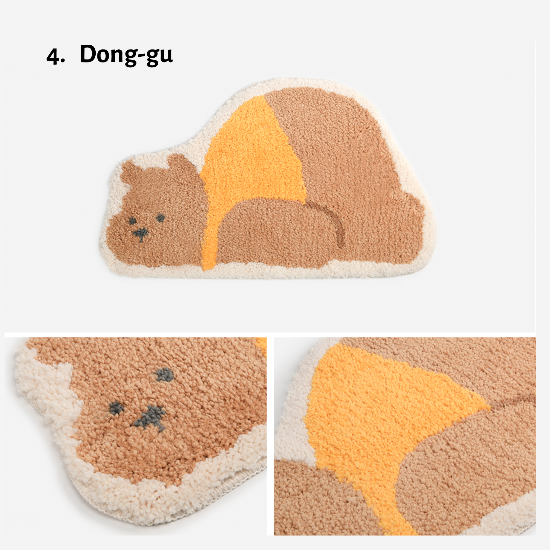 My Buddy Plush Character Bath Mat - image 5 of 10