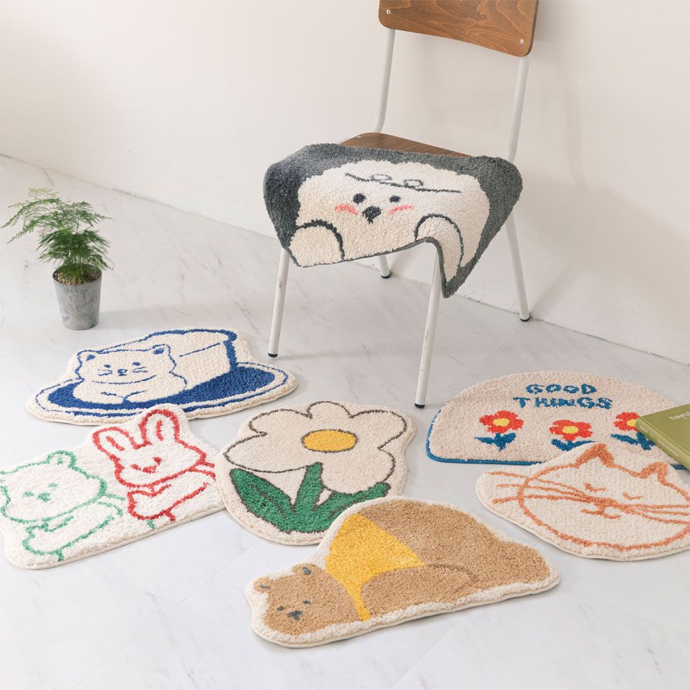 My Buddy Plush Character Bath Mat