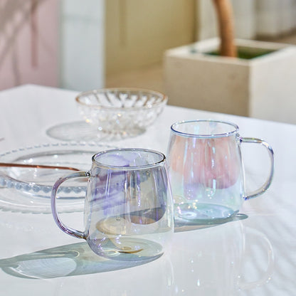 Aurora Heat-Resistant Glass Mug (Set of 2)