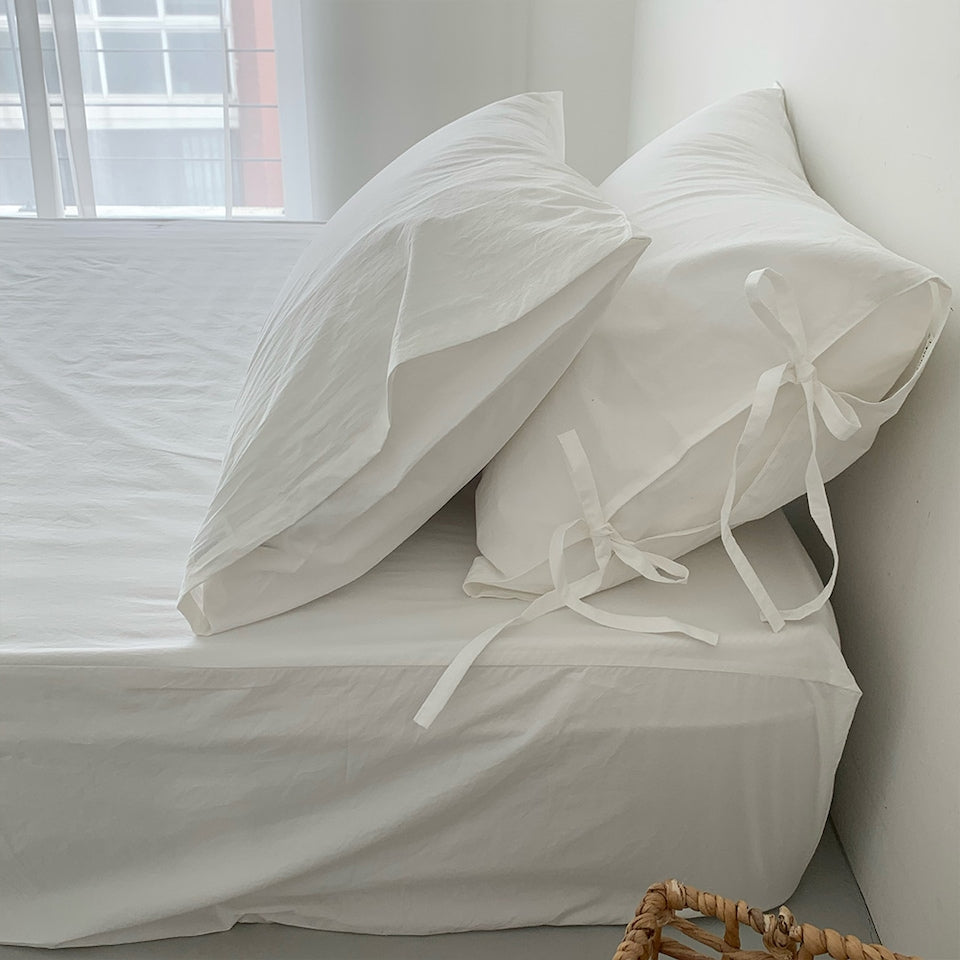 Cloud-Soft Bio-Washed Pillowcase - close up